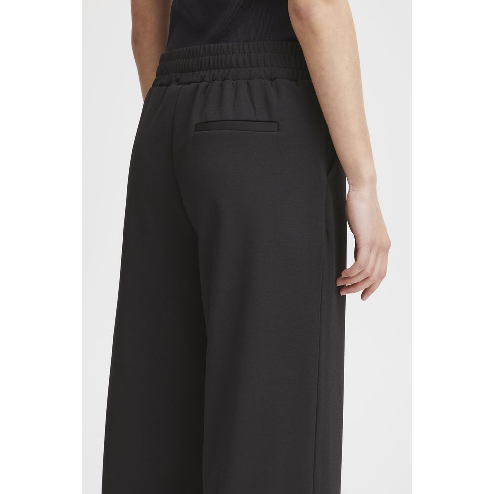 Jeans e pantaloni in polietilene nero ICHI