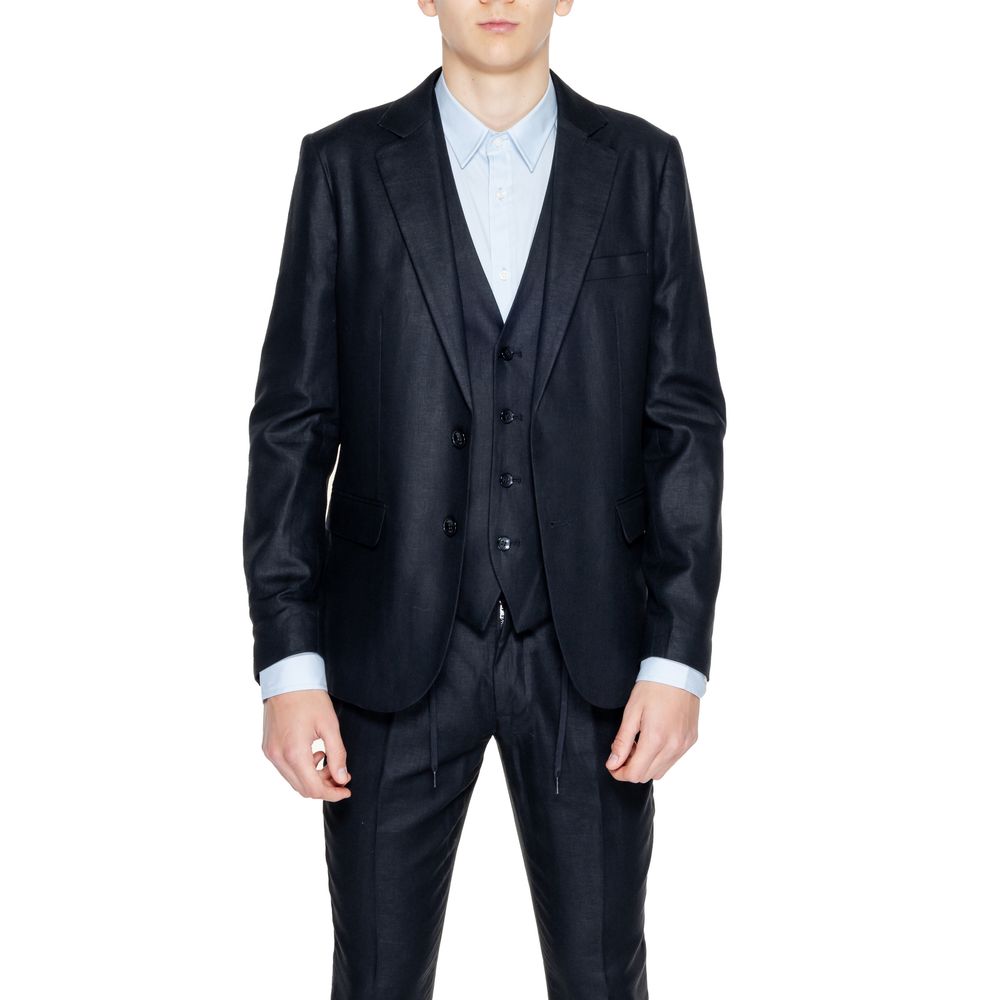 Abito in lino nero Antony Morato