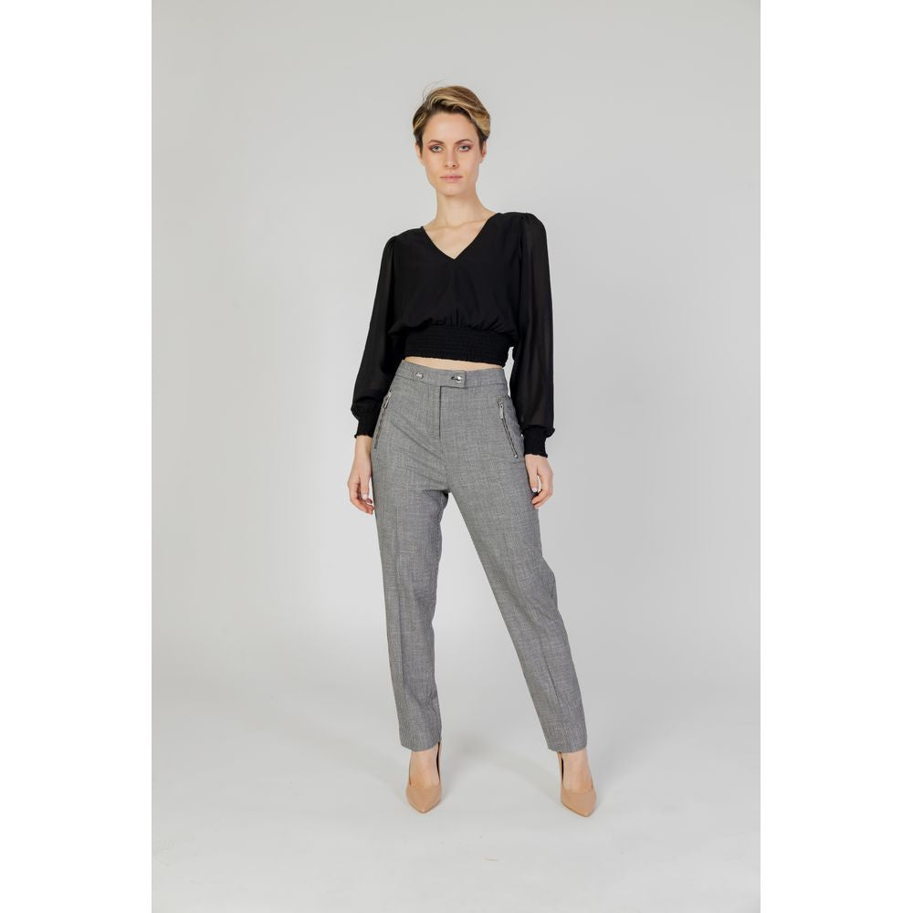 Morgan De Toi Jeans e pantaloni in poliestere nero