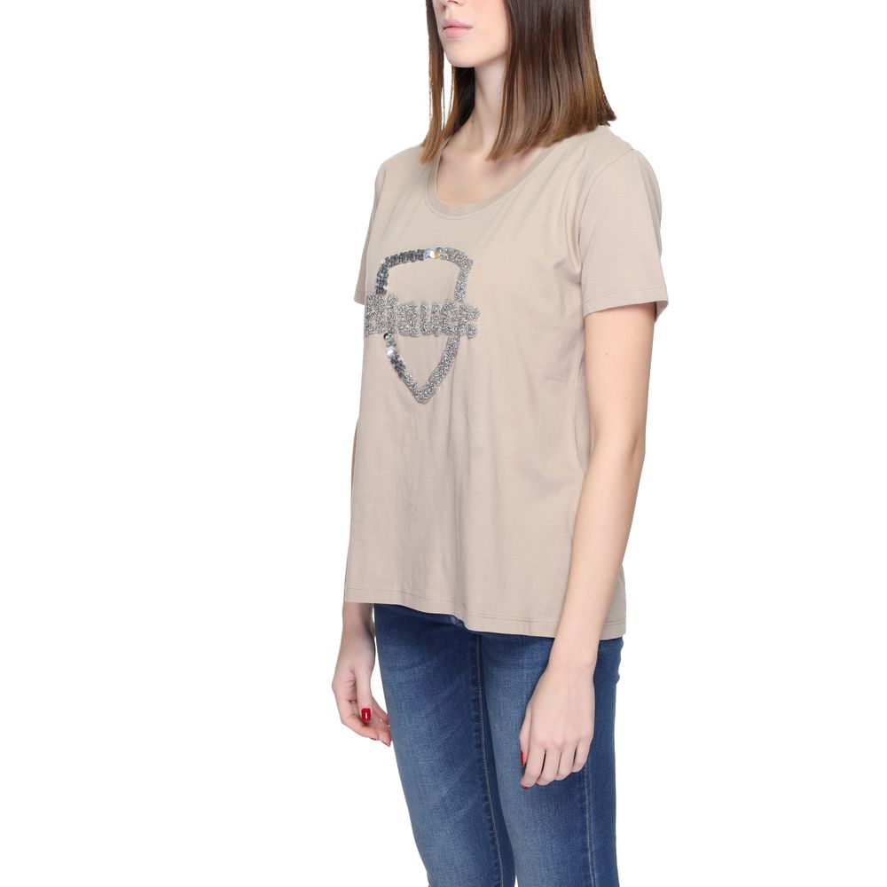 Top e T-shirt Blauer in cotone beige