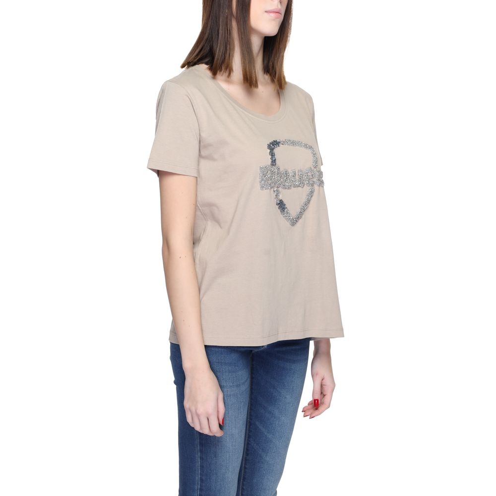Top e T-shirt Blauer in cotone beige