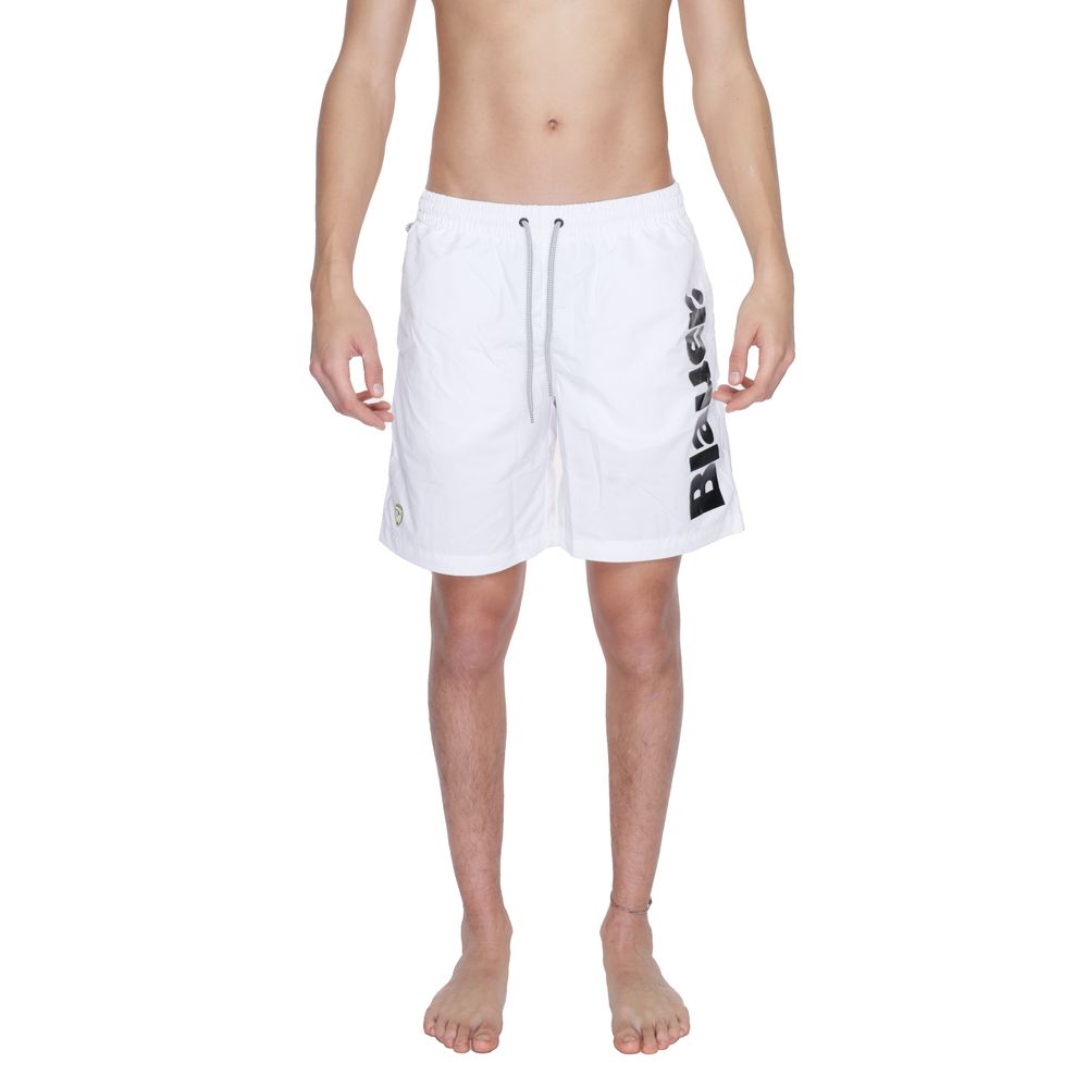 Costume da bagno Blauer in poliammide bianco