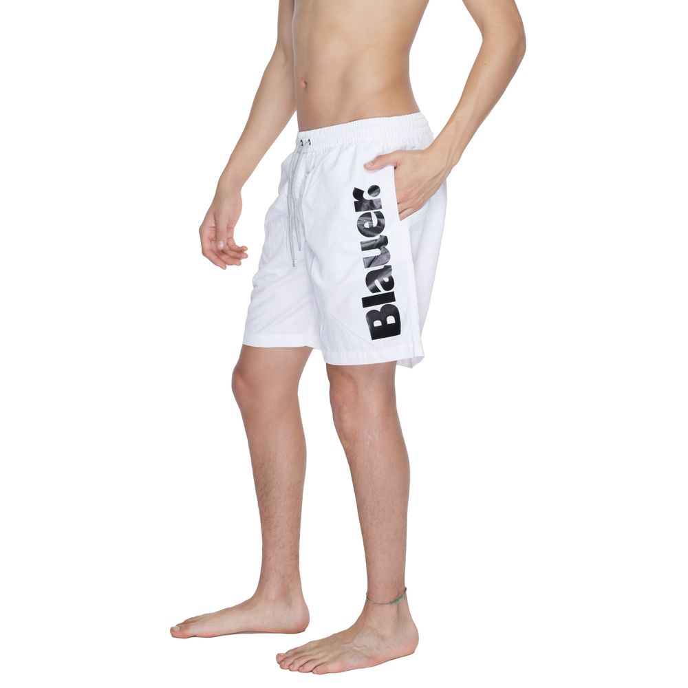 Costume da bagno Blauer in poliammide bianco