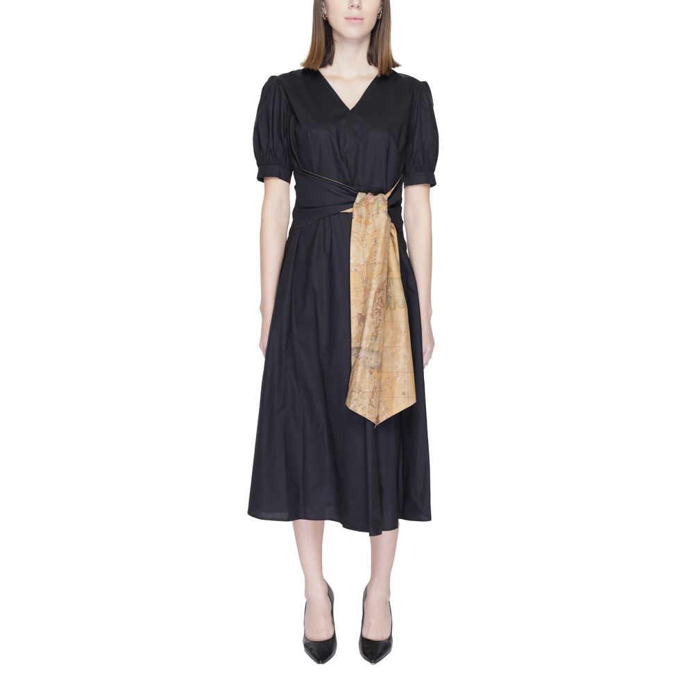 Abito Alviero Martini Prima Classe in cotone nero