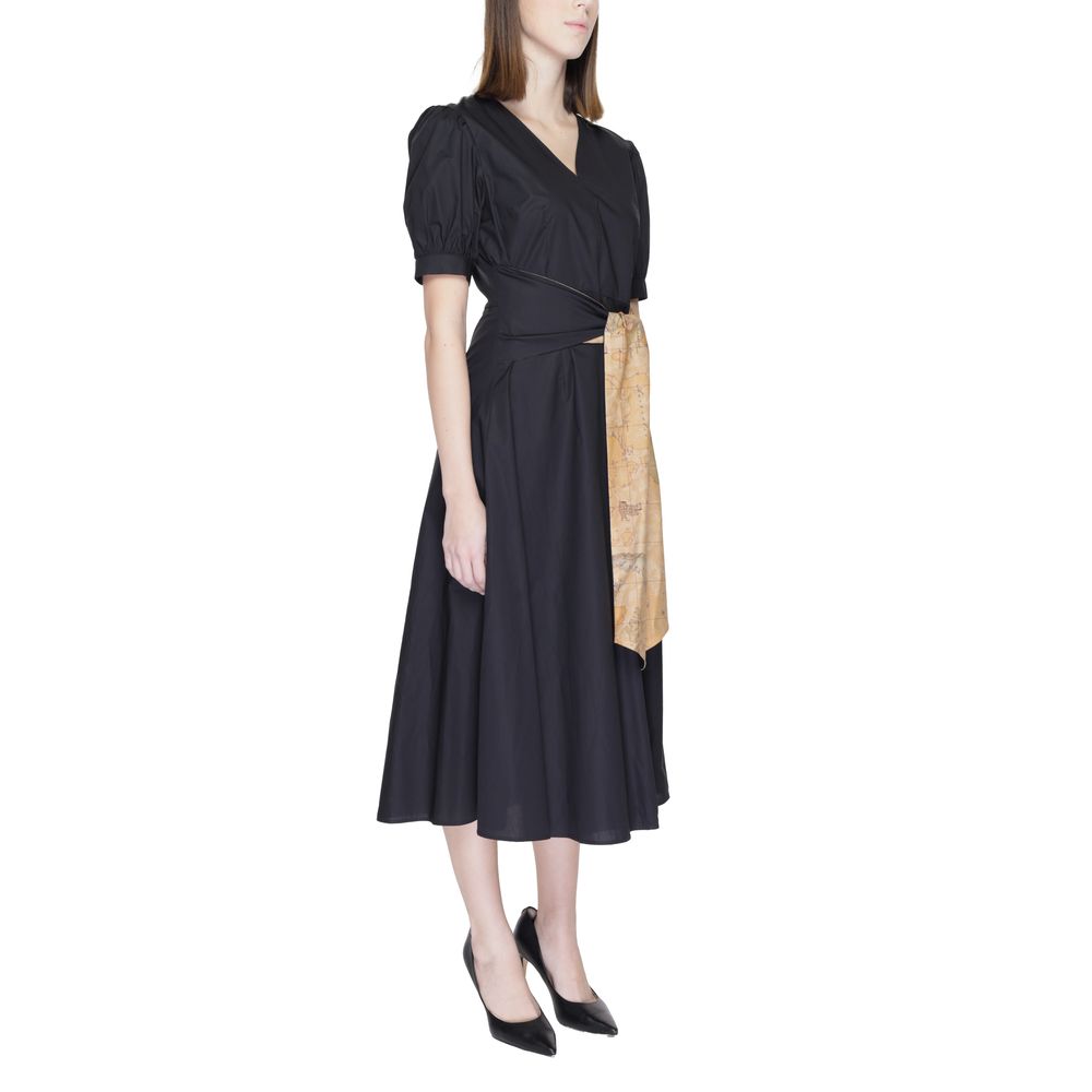 Abito Alviero Martini Prima Classe in cotone nero