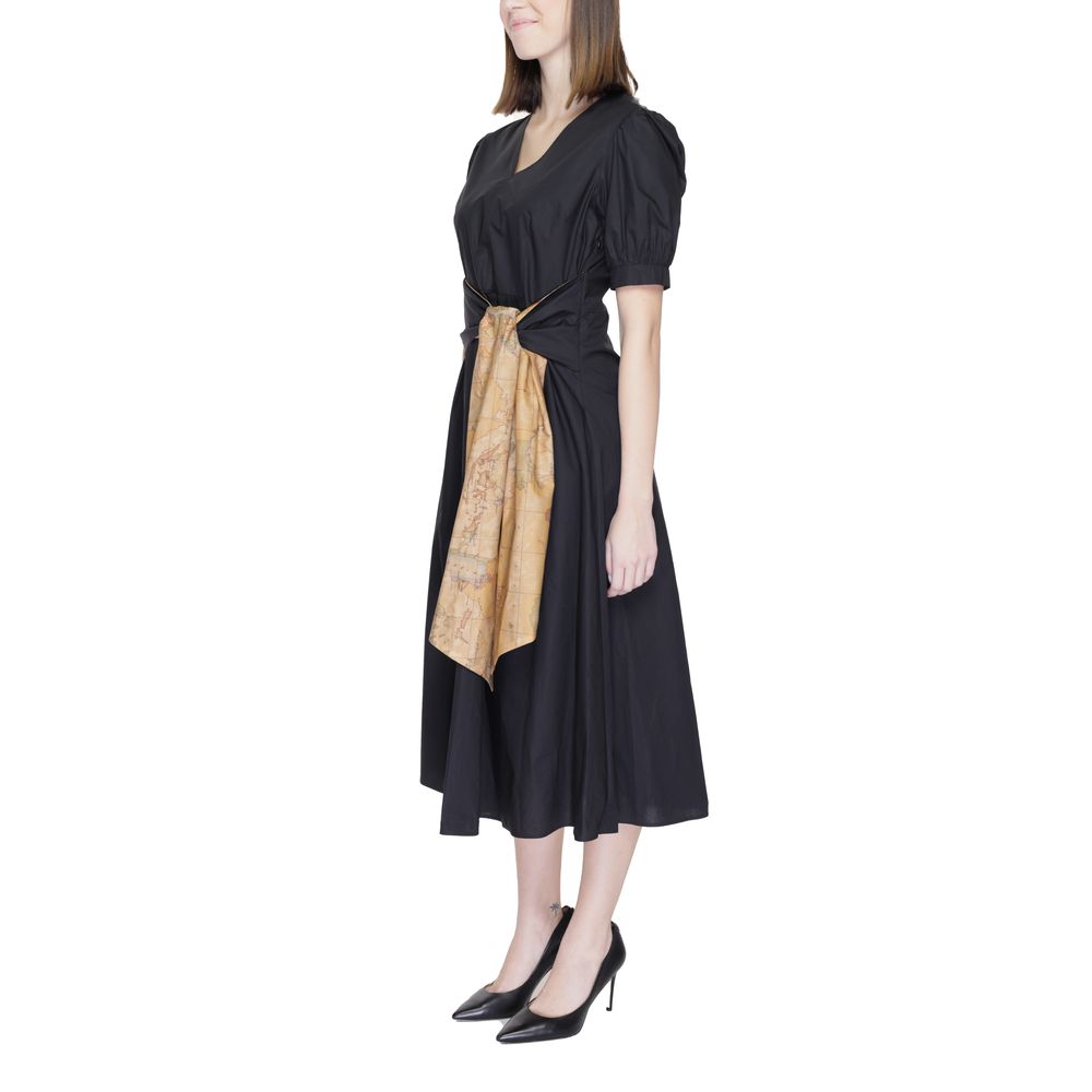 Abito Alviero Martini Prima Classe in cotone nero