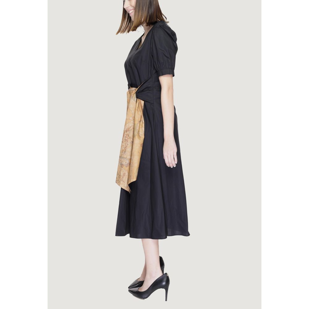 Abito Alviero Martini Prima Classe in cotone nero