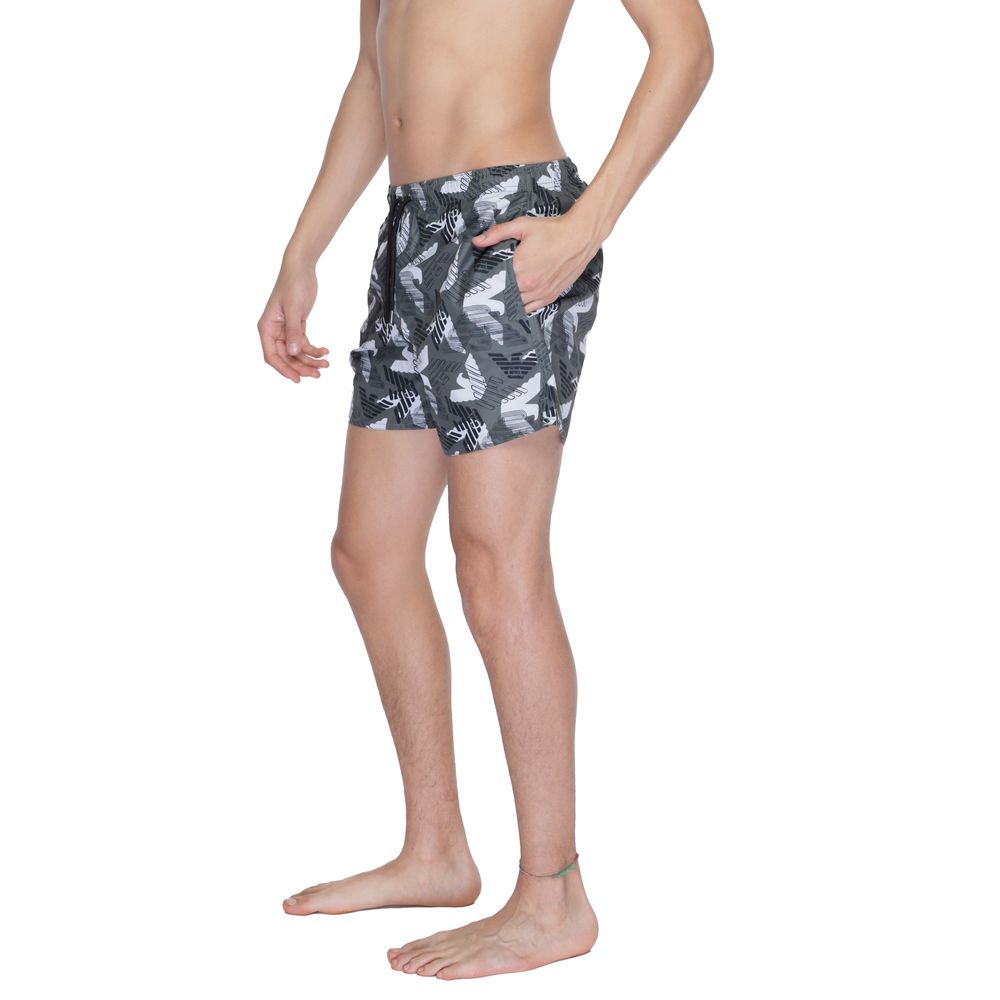 Emporio Armani Underwear Costume da bagno in poliestere nero