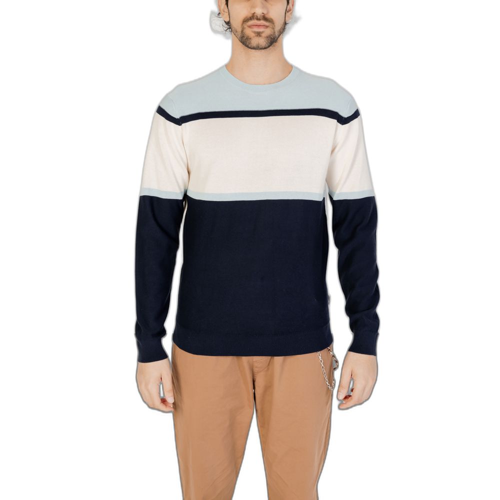 Maglietta in cotone blu Hamaki-Ho