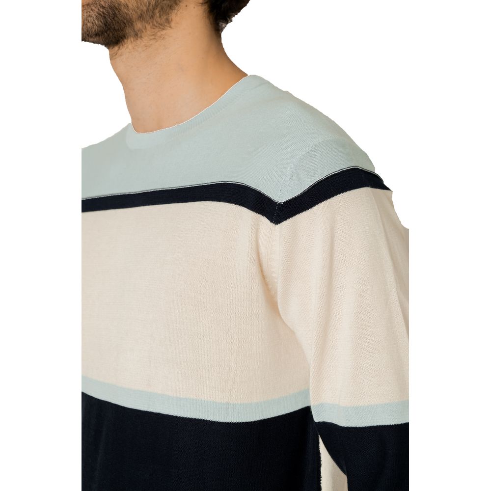 Maglietta in cotone blu Hamaki-Ho