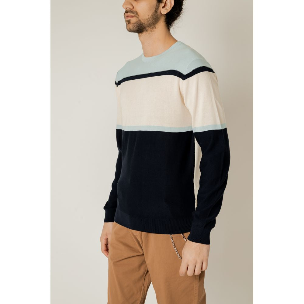 Maglietta in cotone blu Hamaki-Ho