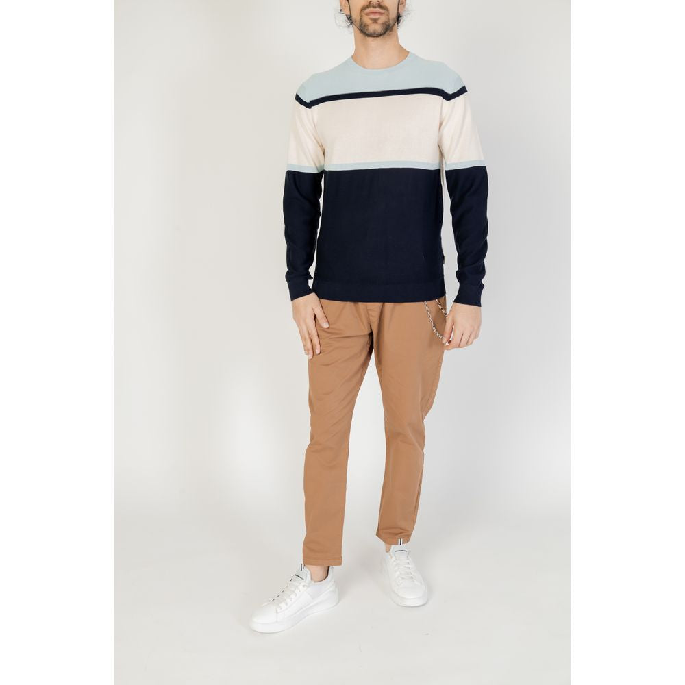 Maglietta in cotone blu Hamaki-Ho