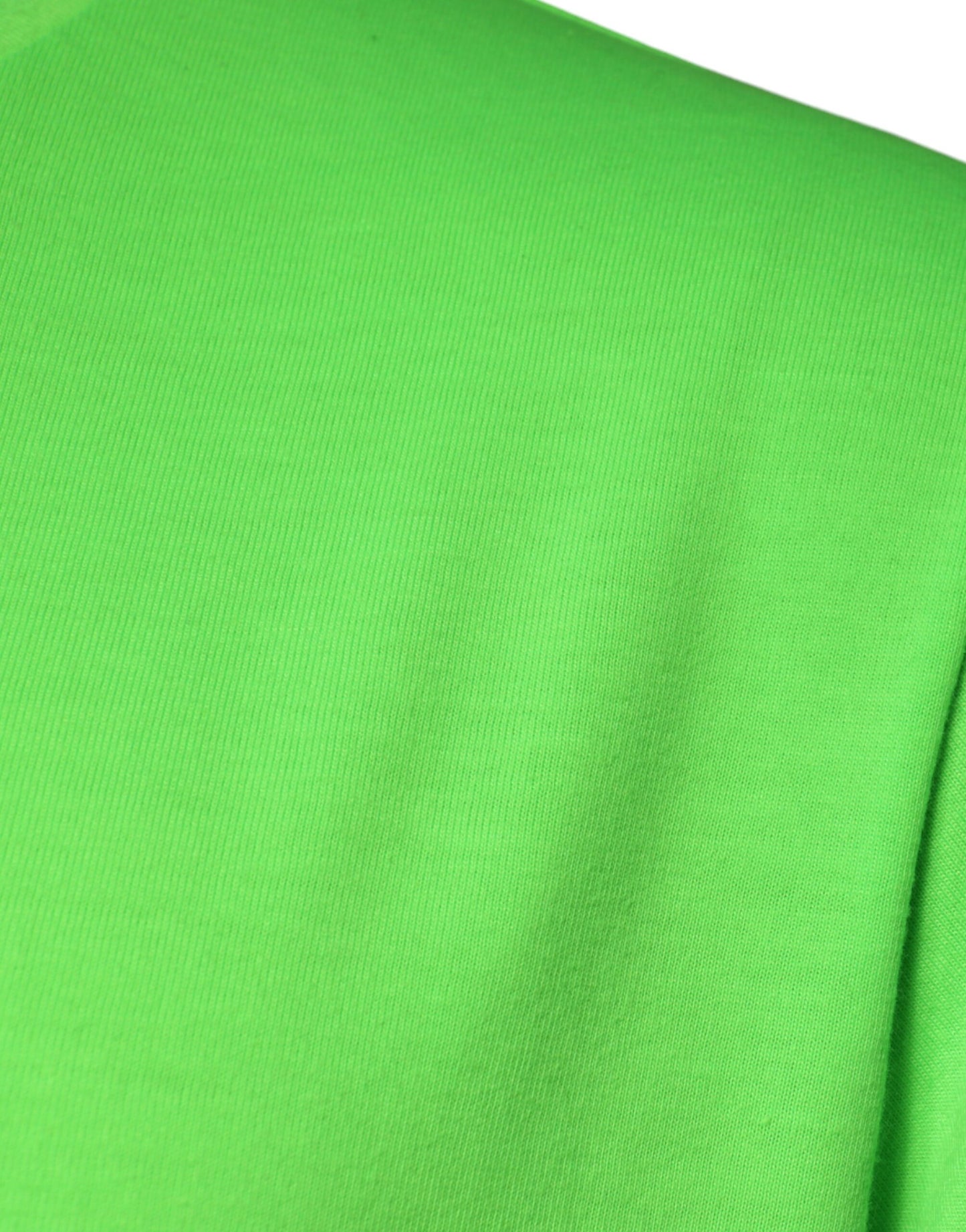 Dolce & Gabbana T-shirt girocollo a maniche corte con logo verde