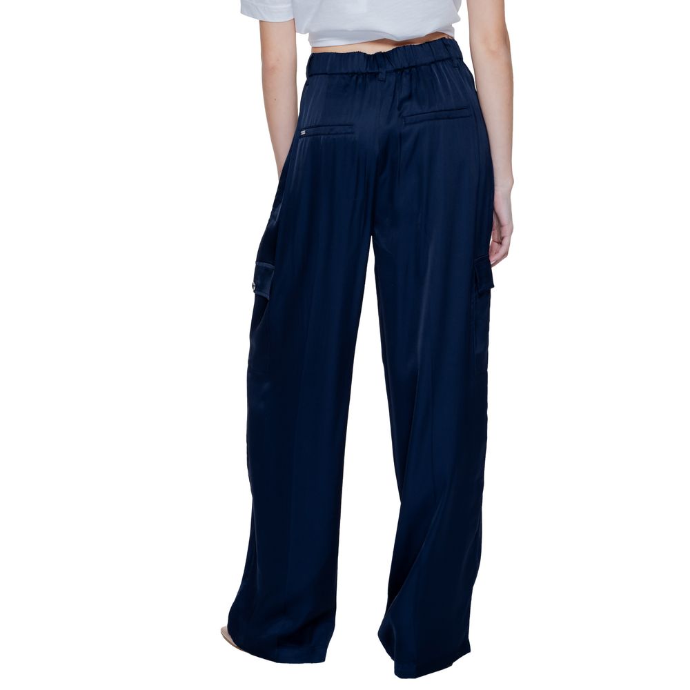 Jeans e pantaloni in viscosa blu Street One