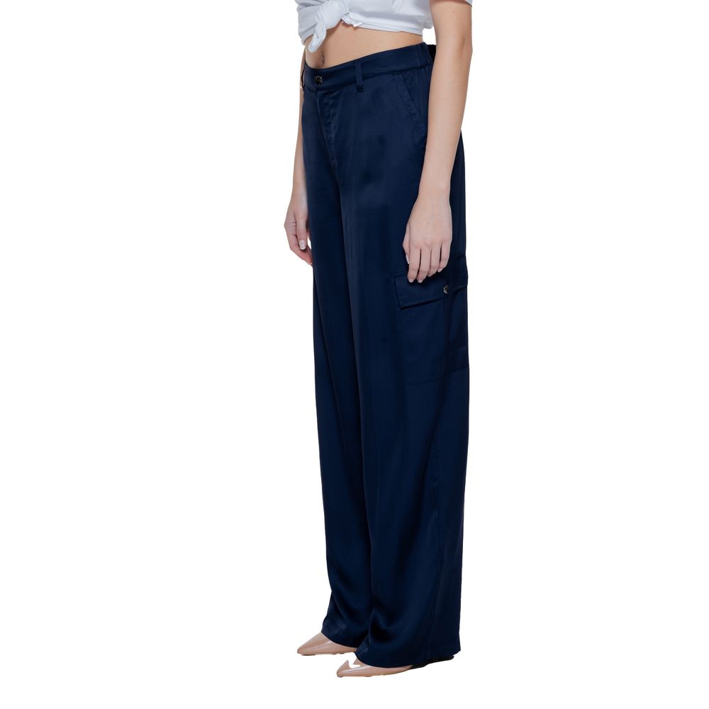 Jeans e pantaloni in viscosa blu Street One