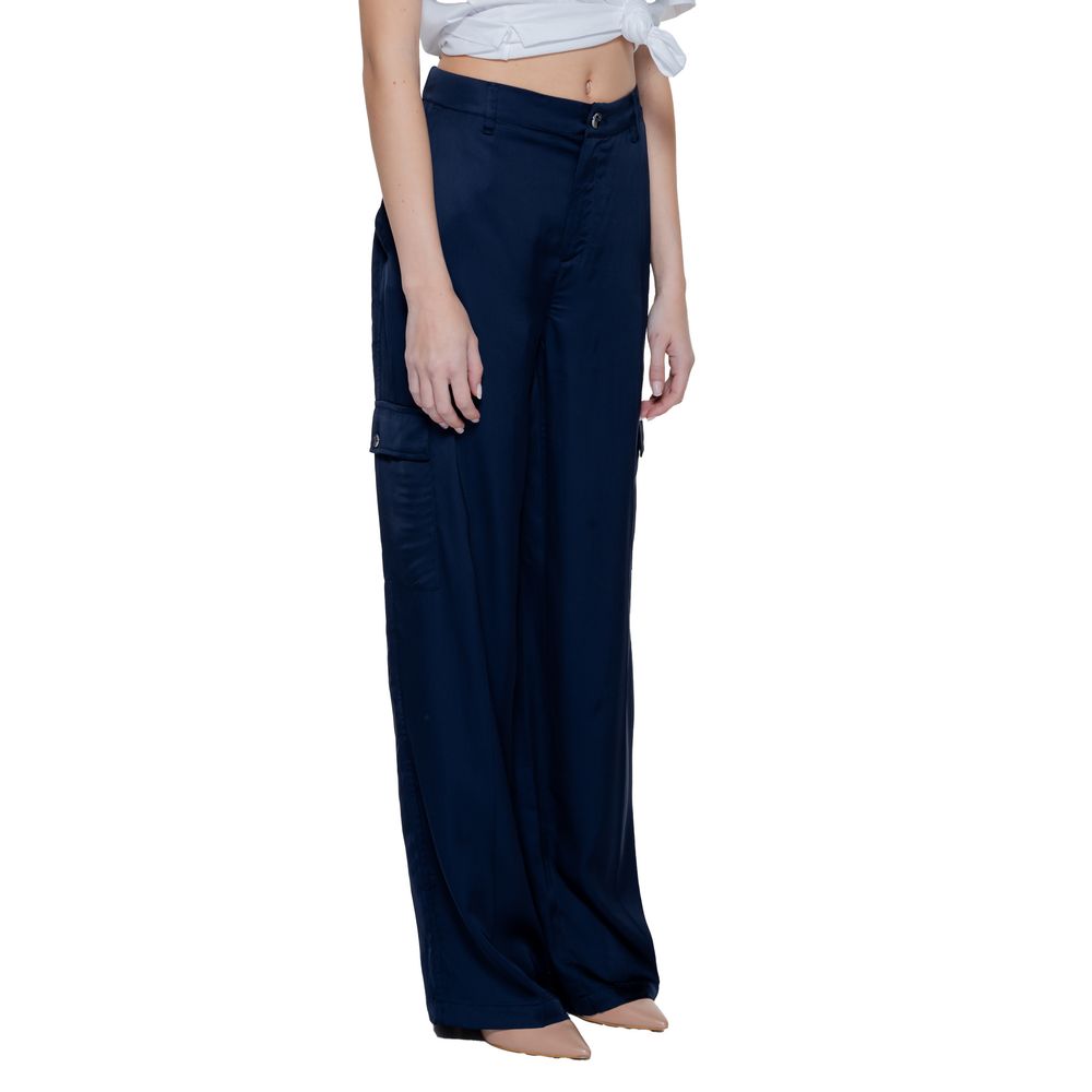 Jeans e pantaloni in viscosa blu Street One