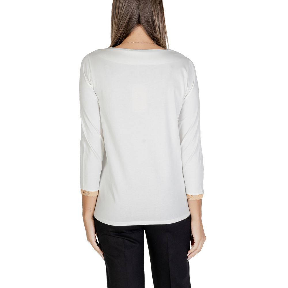 Top e T-shirt in cotone bianco Alviero Martini Prima Classe
