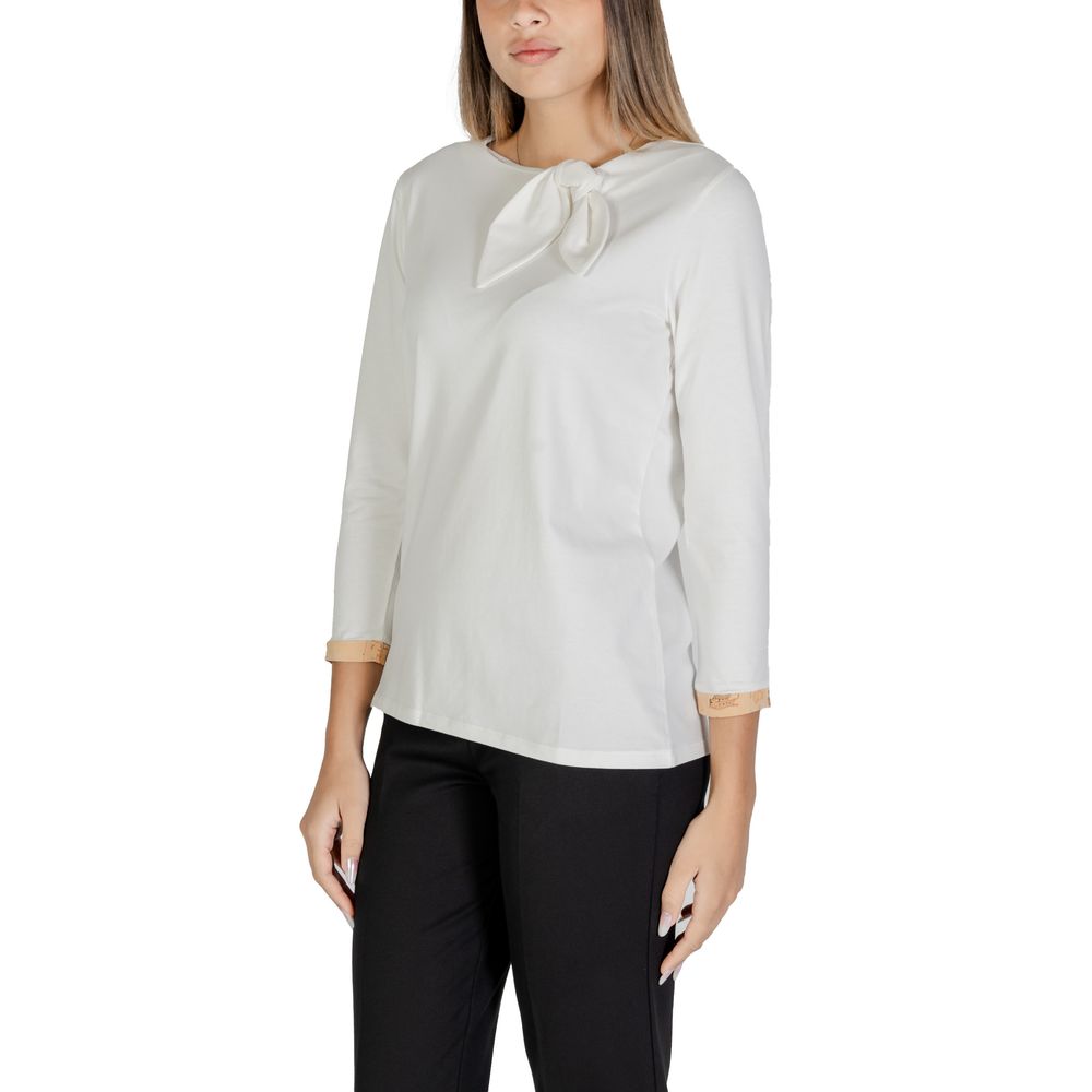 Top e T-shirt in cotone bianco Alviero Martini Prima Classe