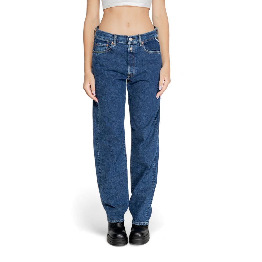Replay Jeans e pantaloni in cotone blu