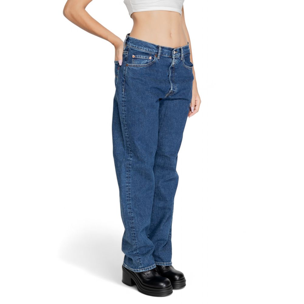Replay Jeans e pantaloni in cotone blu
