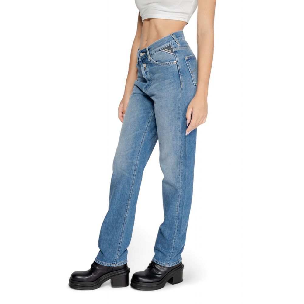 Replay Jeans e pantaloni in cotone blu