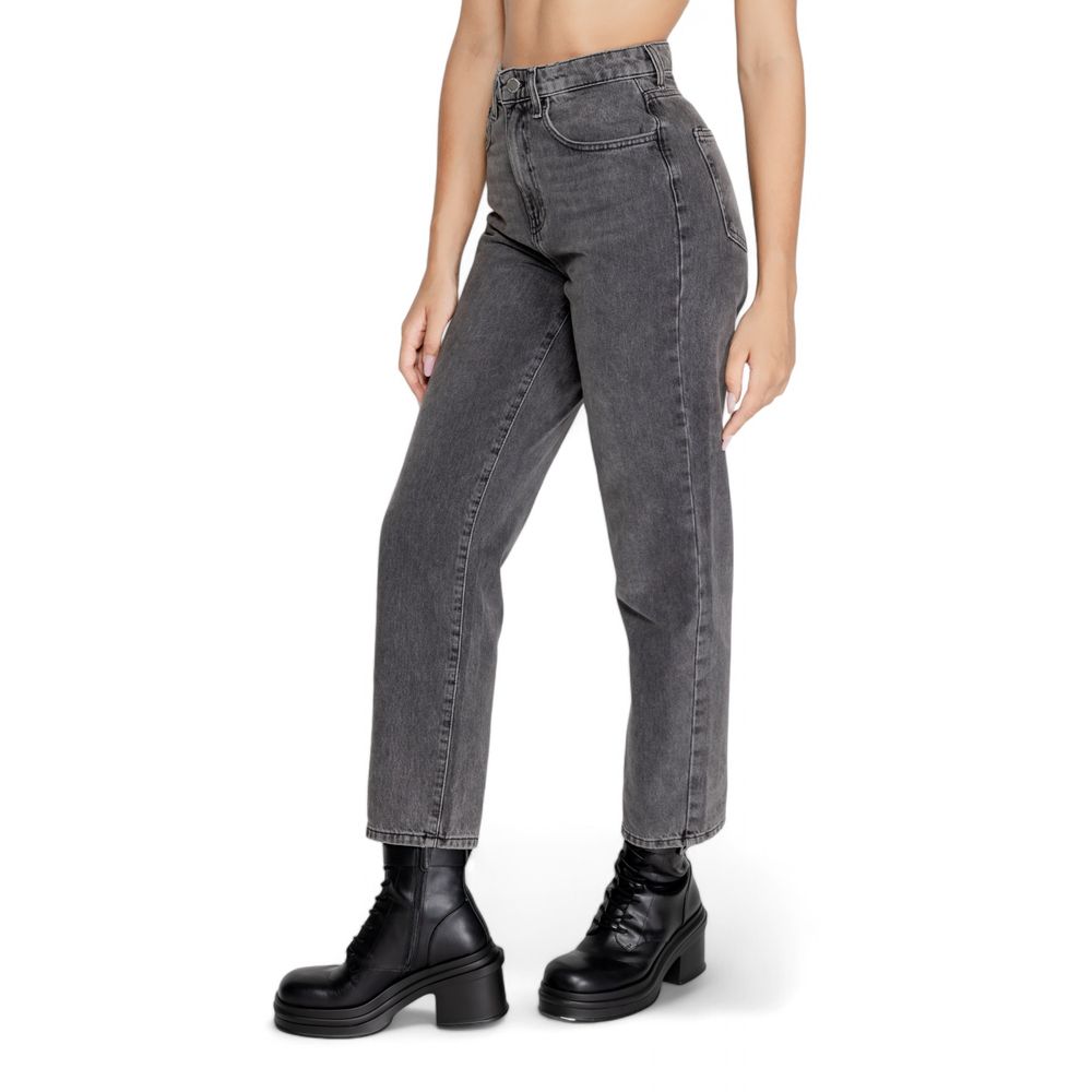 Solo jeans e pantaloni in cotone grigio