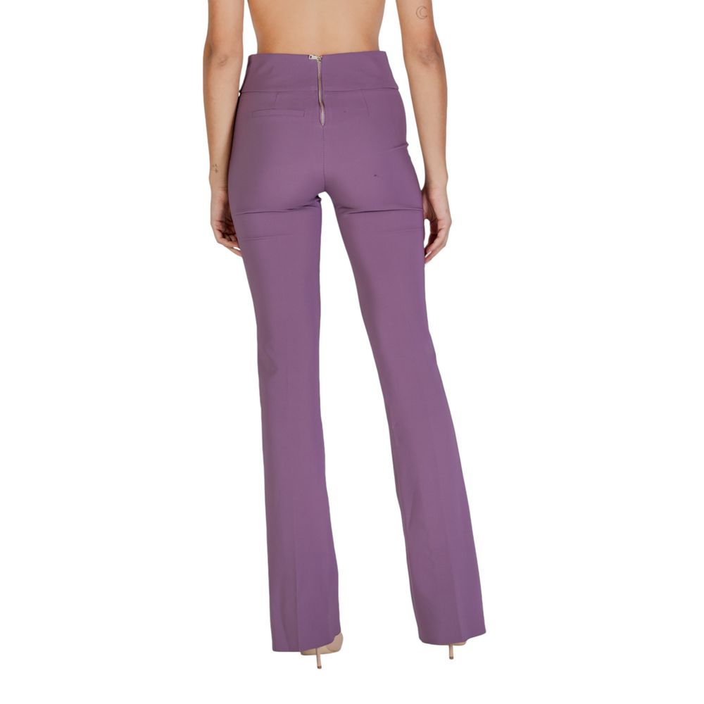 Jeans e pantaloni in poliestere viola Sandro Ferrone