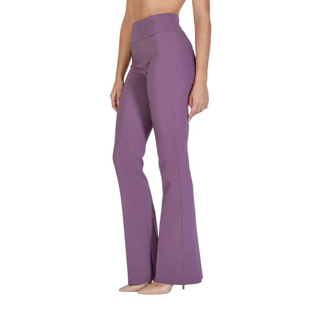 Jeans e pantaloni in poliestere viola Sandro Ferrone