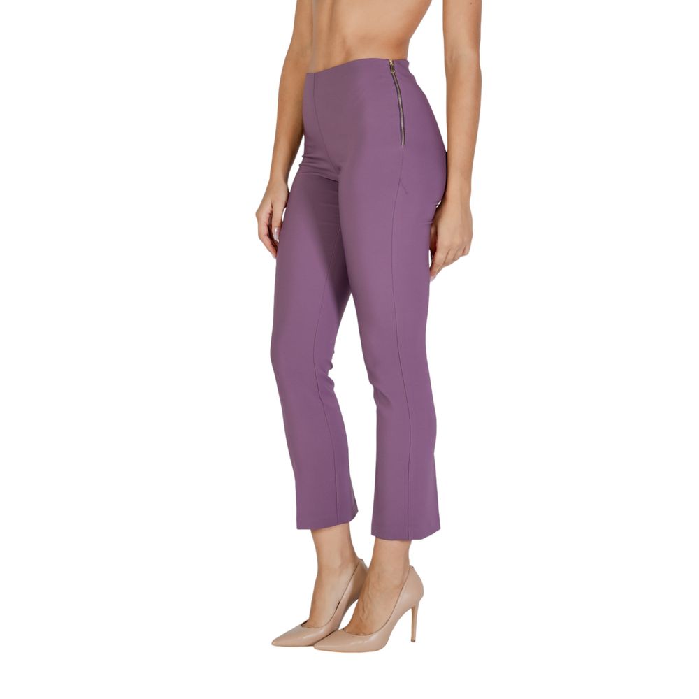 Jeans e pantaloni in poliestere viola Sandro Ferrone
