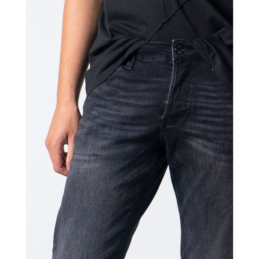 Jeans e pantaloni in cotone nero Jack Jones