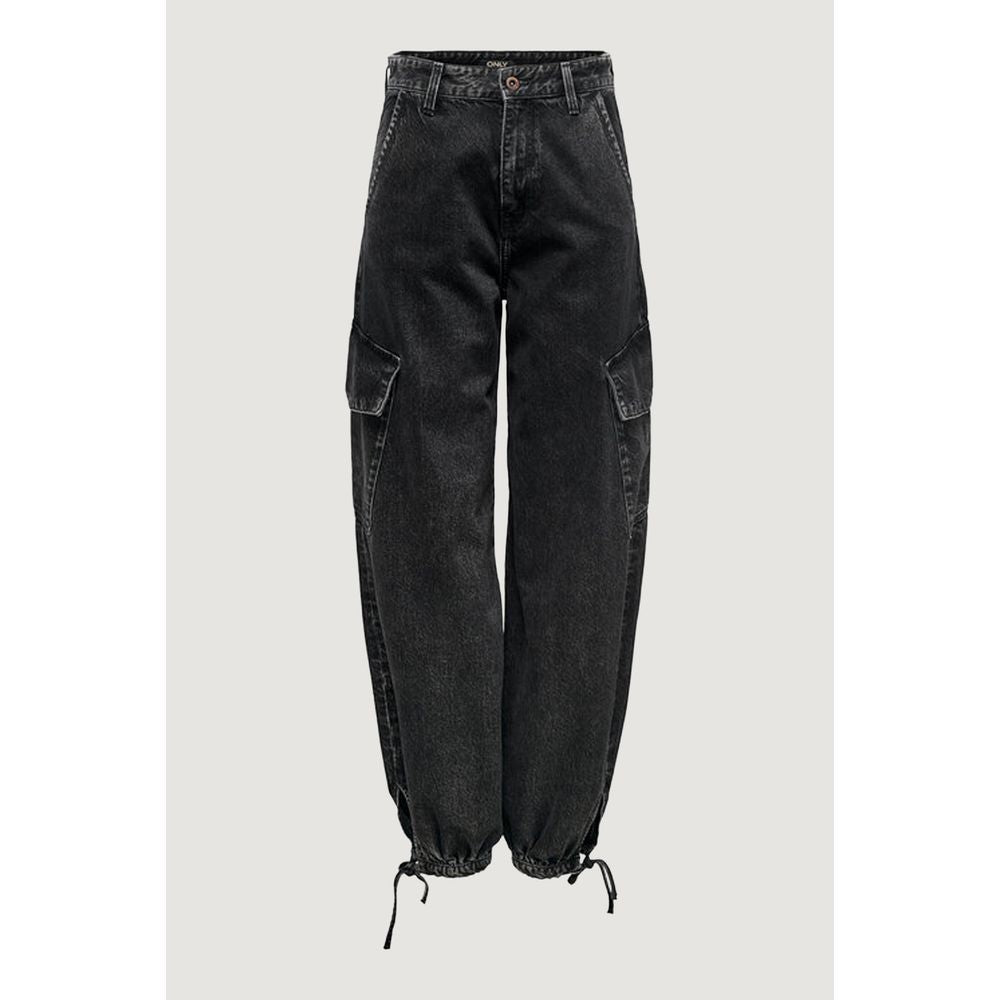Solo jeans e pantaloni in cotone nero