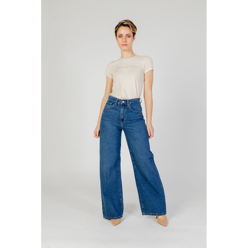 Solo jeans e pantaloni in cotone blu