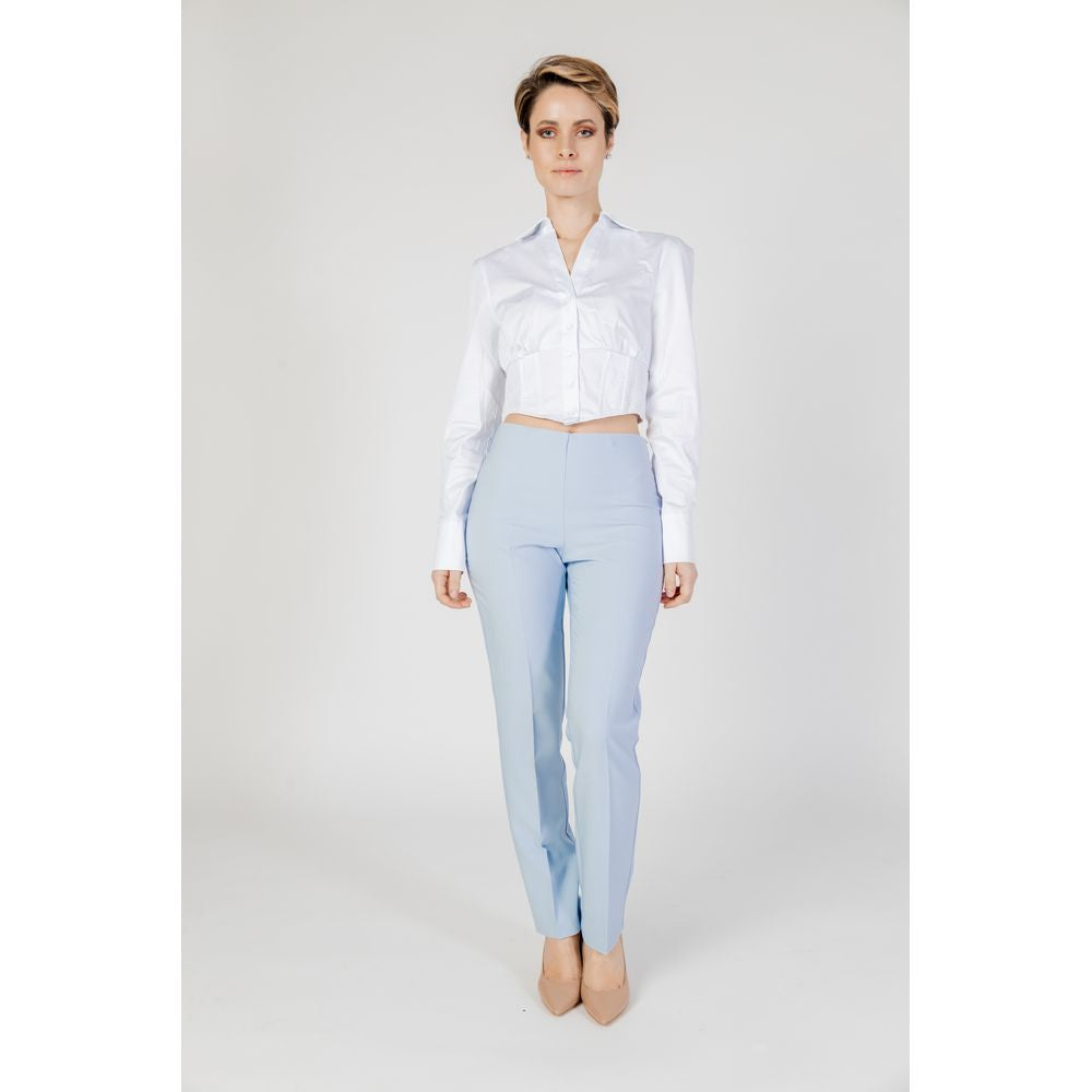 Jeans e pantaloni in poliestere blu Sandro Ferrone