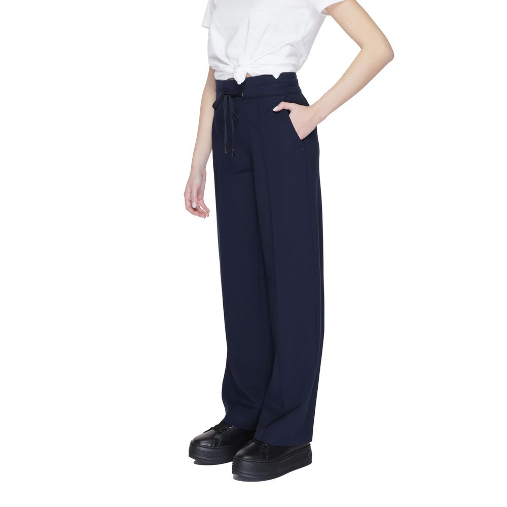 Jeans e pantaloni in viscosa blu Street One