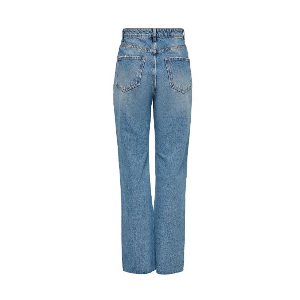 Solo jeans e pantaloni in cotone azzurro