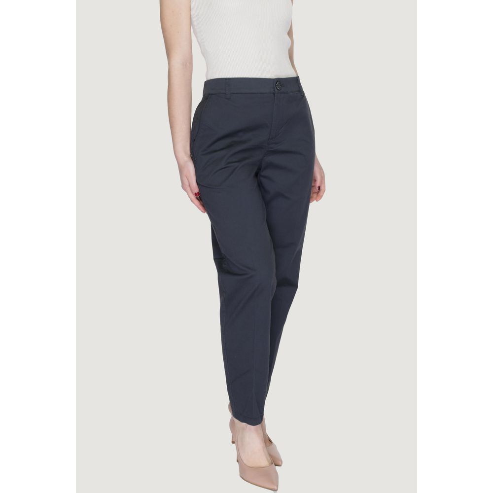 Jeans e pantaloni in cotone grigio Street One