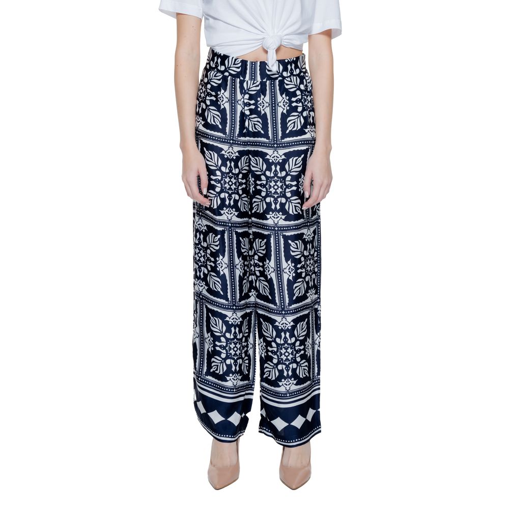 Jeans e pantaloni in viscosa blu Street One