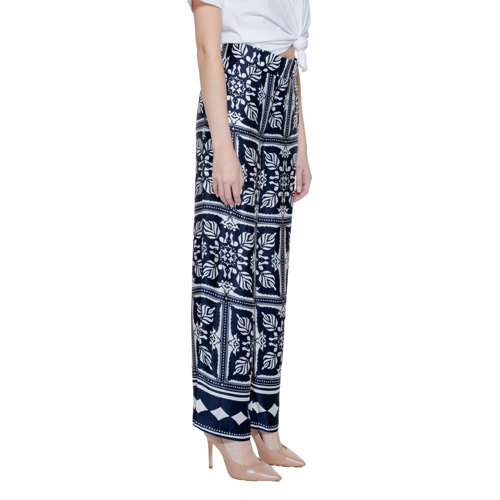 Jeans e pantaloni in viscosa blu Street One