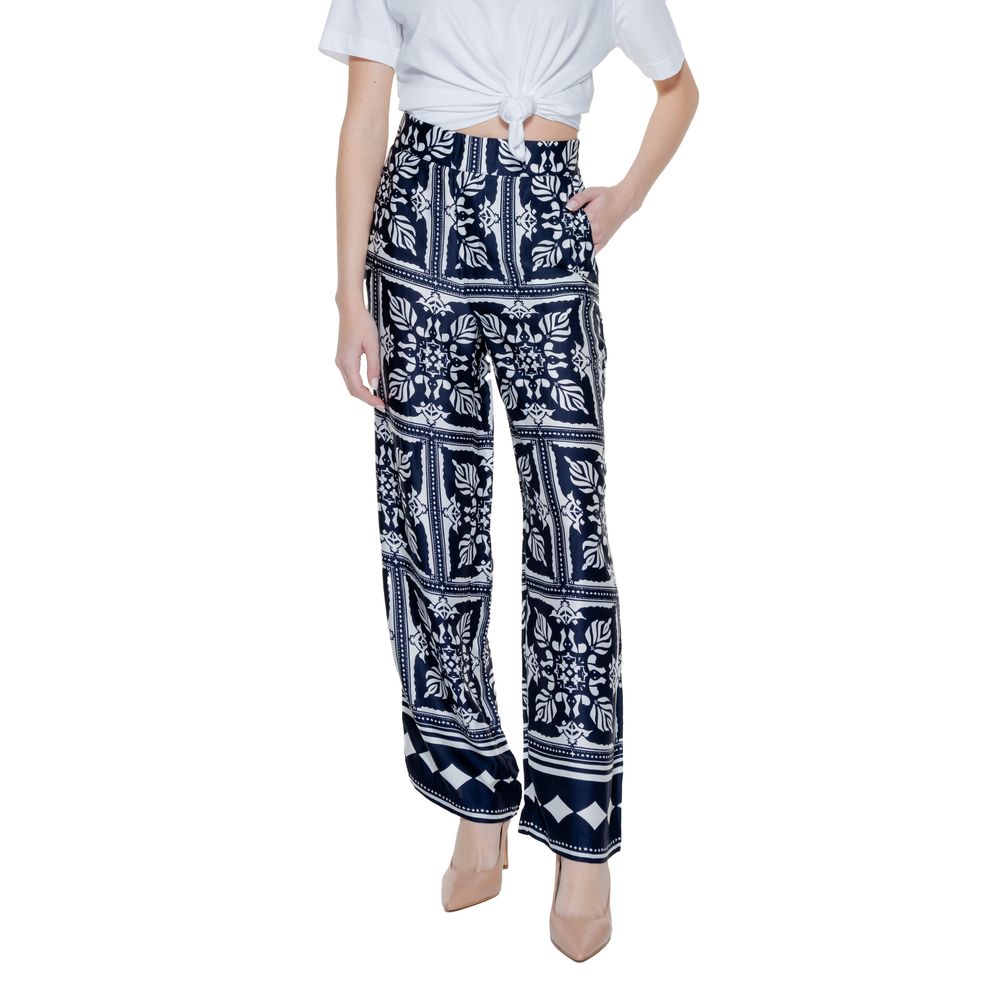 Jeans e pantaloni in viscosa blu Street One