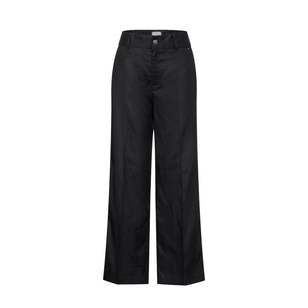 Jeans e pantaloni in lino nero Street One