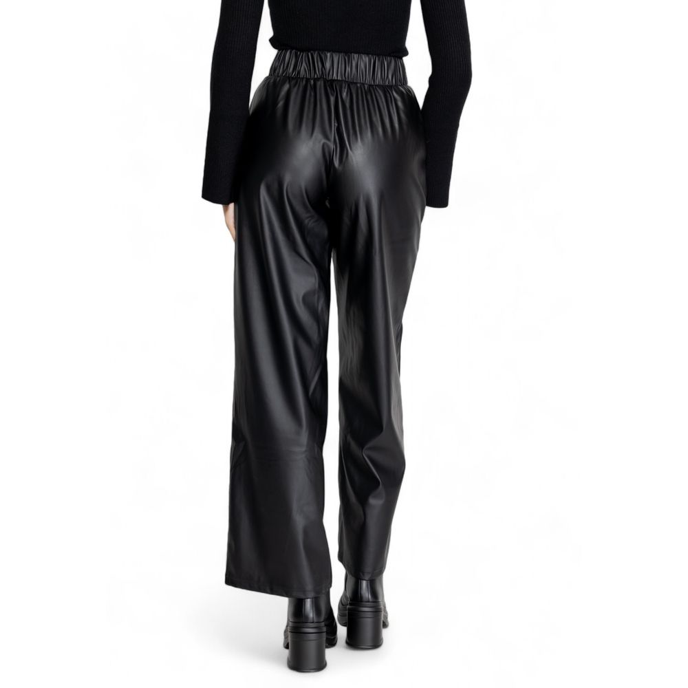 Jeans e pantaloni in poliestere nero Jacqueline De Yong