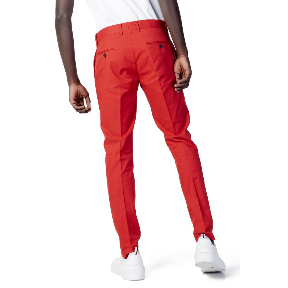 Jeans e pantaloni in cotone rosso Antony Morato