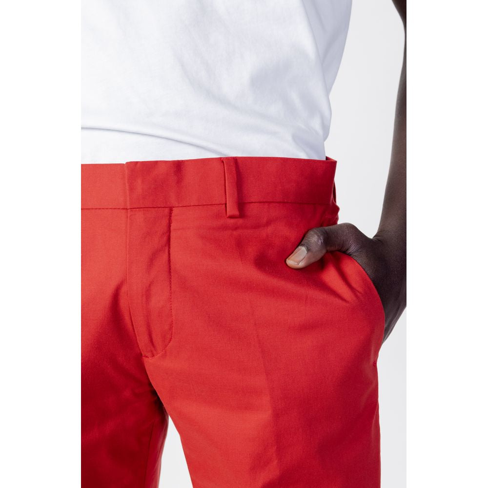 Jeans e pantaloni in cotone rosso Antony Morato