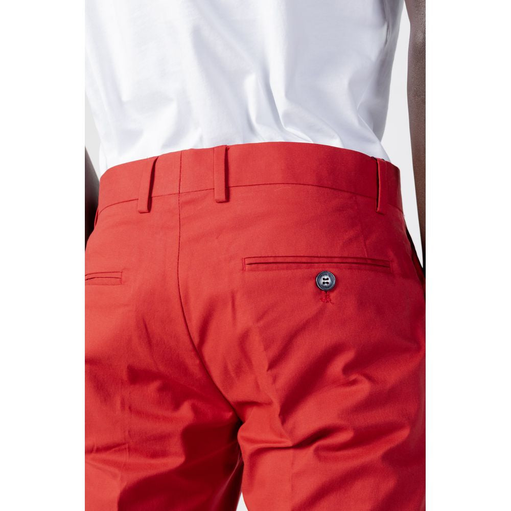 Jeans e pantaloni in cotone rosso Antony Morato