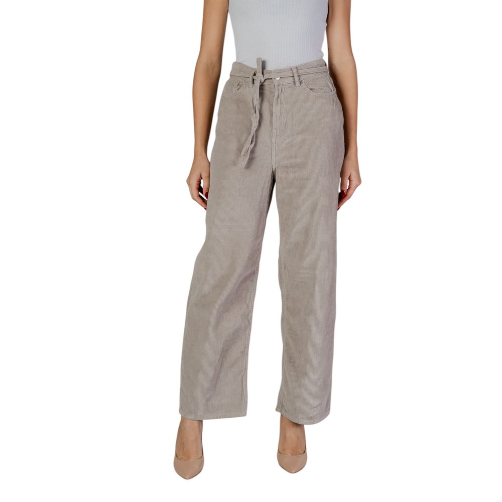 Solo jeans e pantaloni in cotone beige