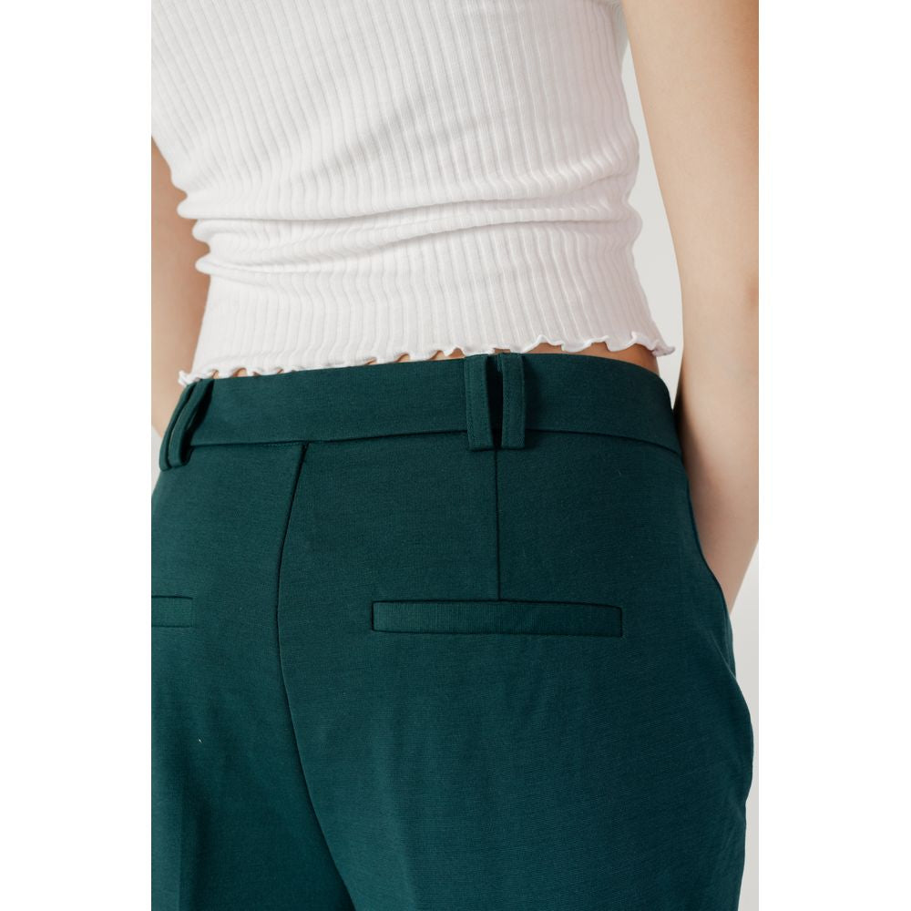 Solo jeans e pantaloni in poliestere verde