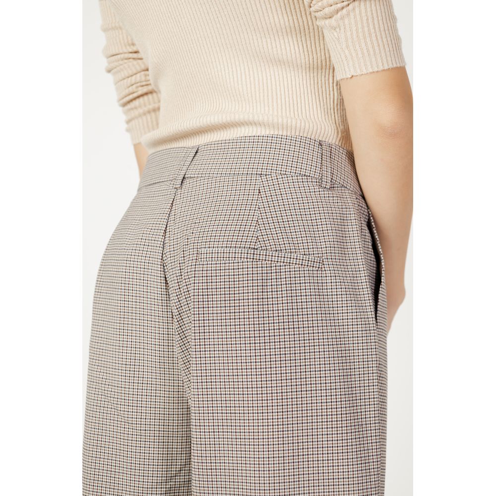 Solo jeans e pantaloni in poliestere beige