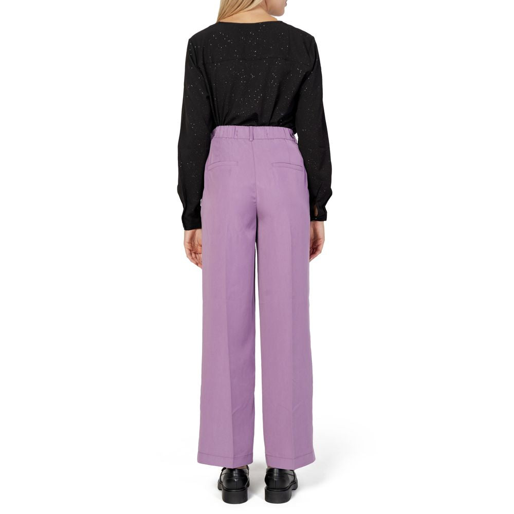 Jeans e pantaloni in lyocell viola Street One