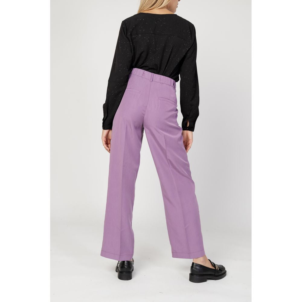 Jeans e pantaloni in lyocell viola Street One
