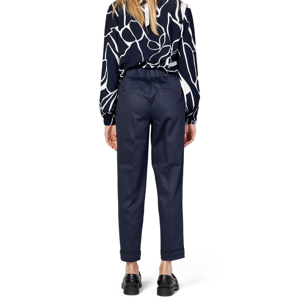 Jeans e pantaloni in viscosa blu Street One
